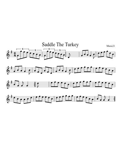 Saddle The Turkey