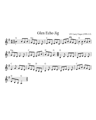 Glen Echo Jig (Version 2)