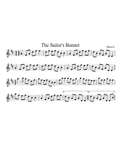 The Sailor's Bonnet