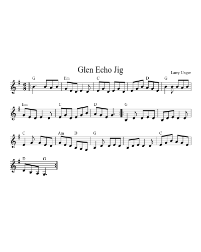 Glen Echo Jig (Version 5)
