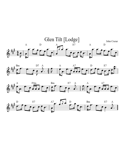 Glen Tilt [Lodge]