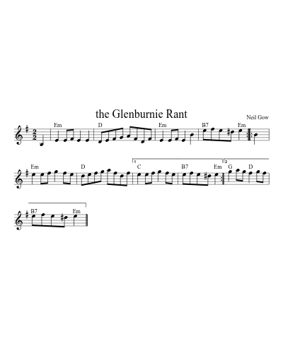 the Glenburnie Rant (Version 10)