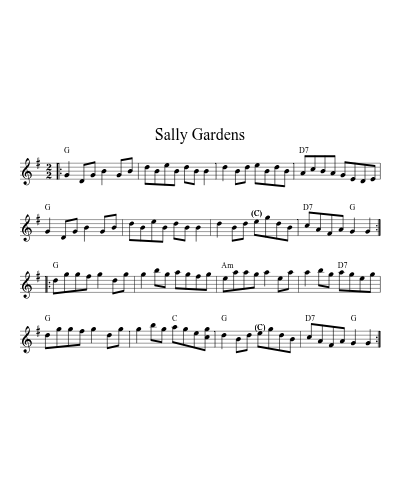 The Sally Gardens preview