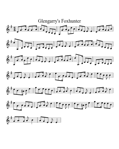Glengarry's Foxhunter preview