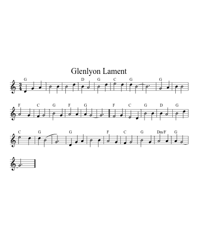 Glenlyon Lament