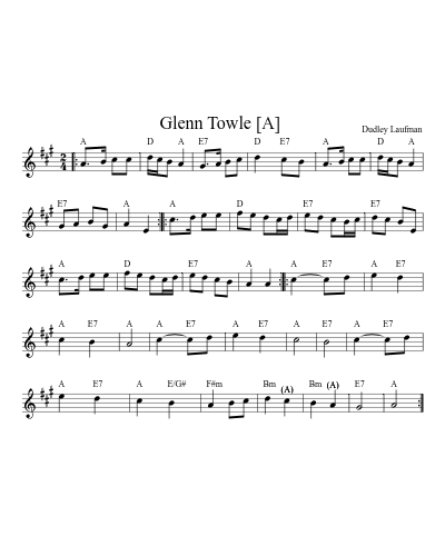 Glenn Towle  [A] (Version 5)