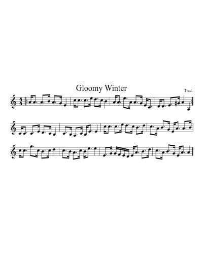 Gloomy winter (Version 2)