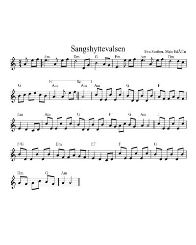 Sangshyttevalsen preview