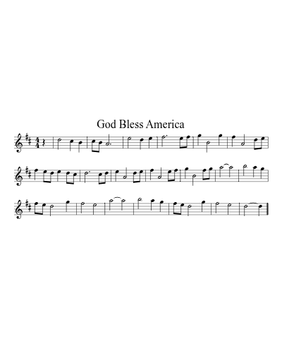 God Bless America
