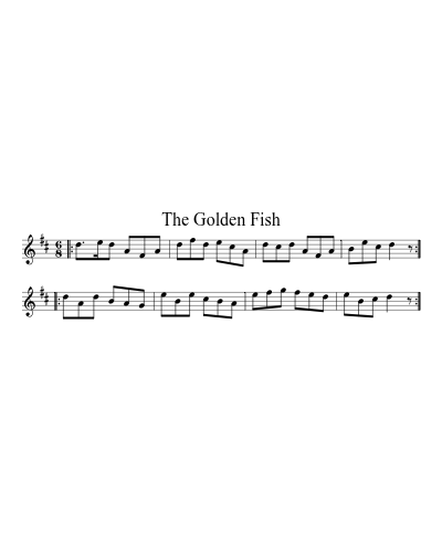 The Golden Fish sheet music preview