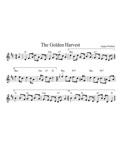 The Golden Harvest (Version 2)