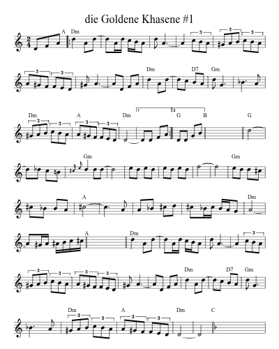 die Goldene Khasene #1 (Version 2)