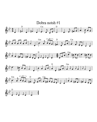 Dobra notsh #1 (Version 3)
