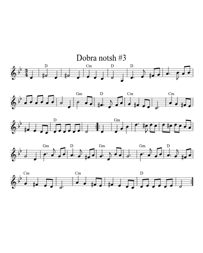 Dobra notsh #3 (Version 2)