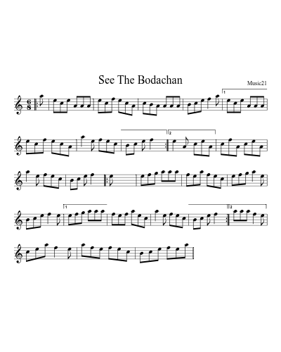 See The Bodachan preview