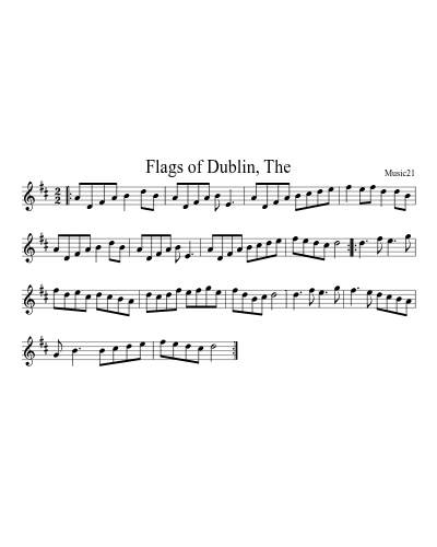 Flags of Dublin, The preview