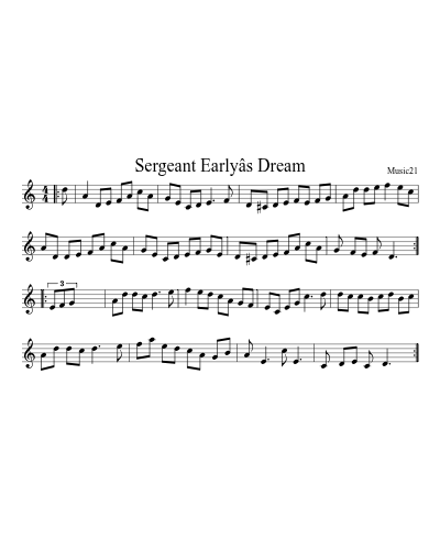 Sergeant Earlyâs Dream