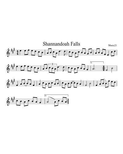 Shannandoah Falls preview