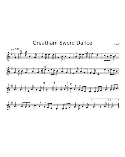 Greatham Sword Dance (Version 3)