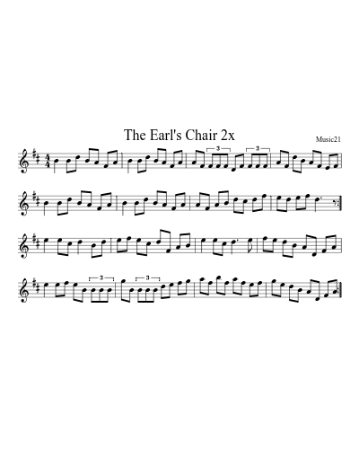 The Earl's Chair 2x