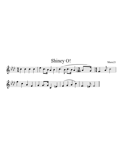 Shiney O! preview