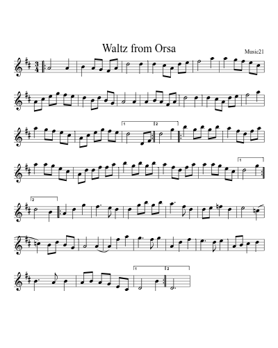 Waltz from Orsa preview