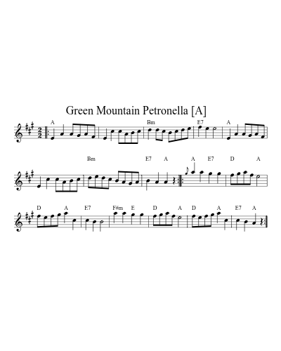 Green Mountain Petronella    [A]