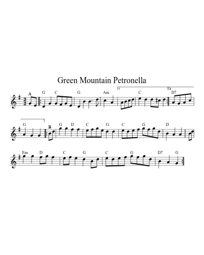 Green Mountain Petronella (Version 10)