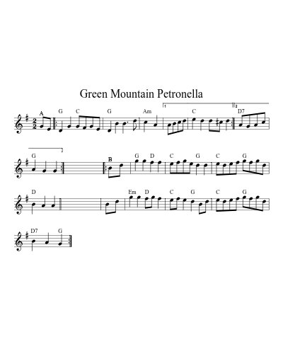 Green Mountain Petronella (Version 11)