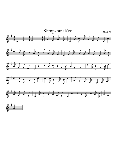 Shropshire Reel (Version 2)