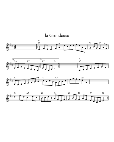 la Grondeuse (Version 2)