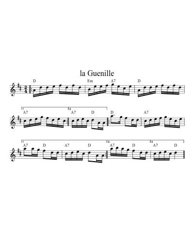 La Guenille (Version 2)