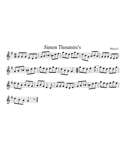 Simon Thoumire's