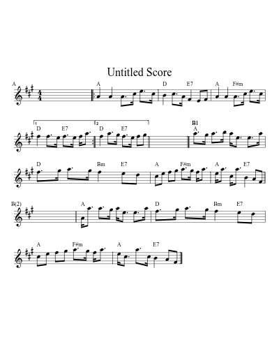 Gypsy Glen sheet music preview