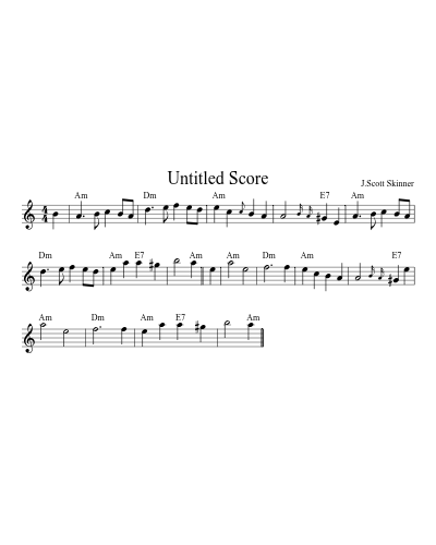 Gypsy Weaver1 (Version 4) sheet music preview