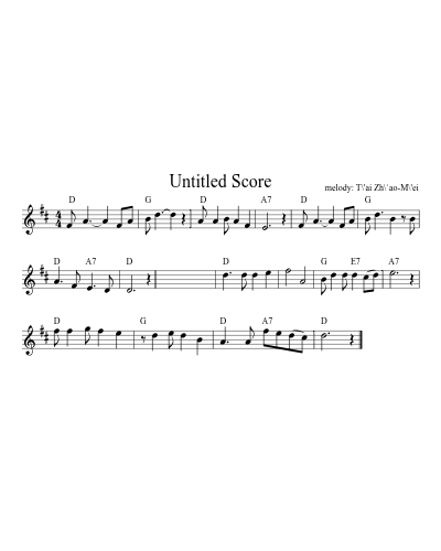 Gypsy Weaver2 (Version 3) sheet music preview