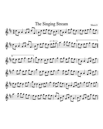 The Singing Stream preview