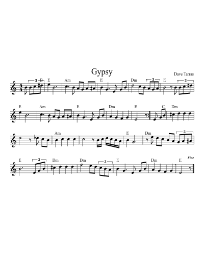 Gypsy (Version 5)