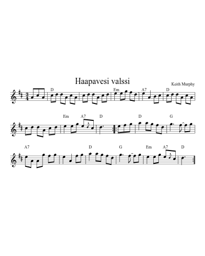 Haapavesi valssi (Version 3) preview