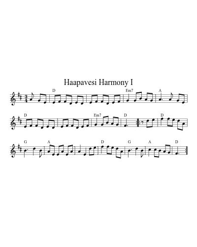 Haapavesi Harmony I preview