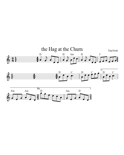 The Hag At The Churn (Version 4)