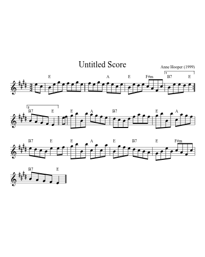 Hal Robinsons Rant sheet music preview