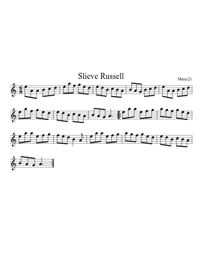 Slieve Russell (Version 2)