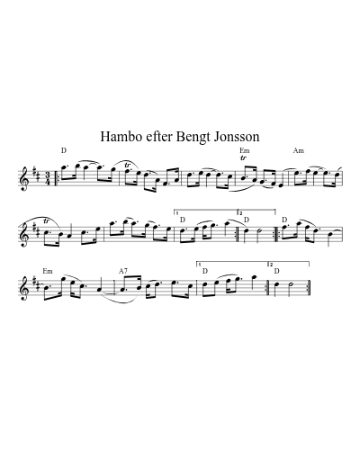 Hambo efter Bengt Jonsson (Version 4)