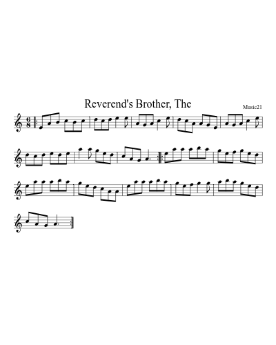 Reverend's Brother, The (Version 2)