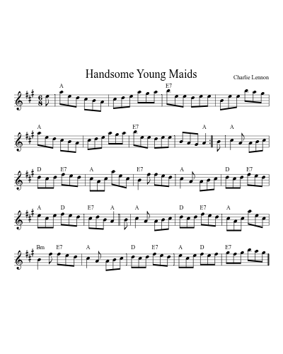 Handsome Young Maids preview