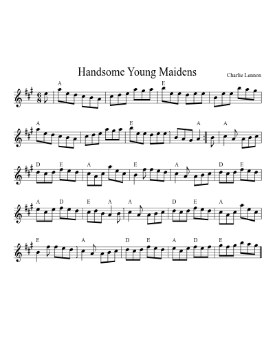 Handsome Young Maidens (Version 4)