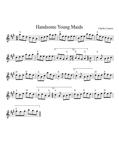 Handsome Young Maids (Version 5)