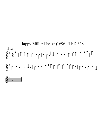 Happy Miller,The. (p)1696.PLFD.358