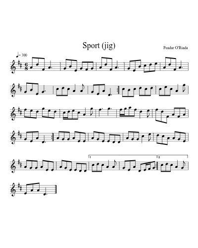 Sport (jig)